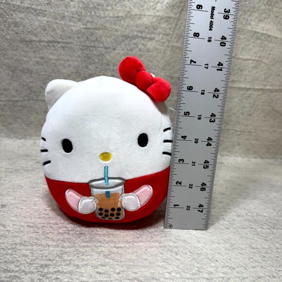 Hello Kitty with Boba Tea Original Squishmallows 7 Inches NEW - Picture 7 of 7
